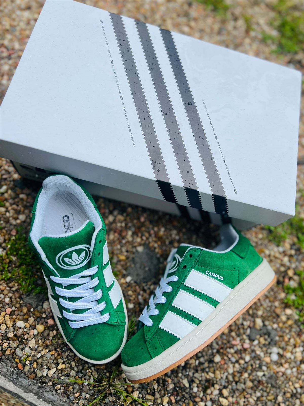 adidas gazelle silver green womens Zapatillas Adidas Campus 00S C Para Niños Unisex En Color Blanco – Stateside