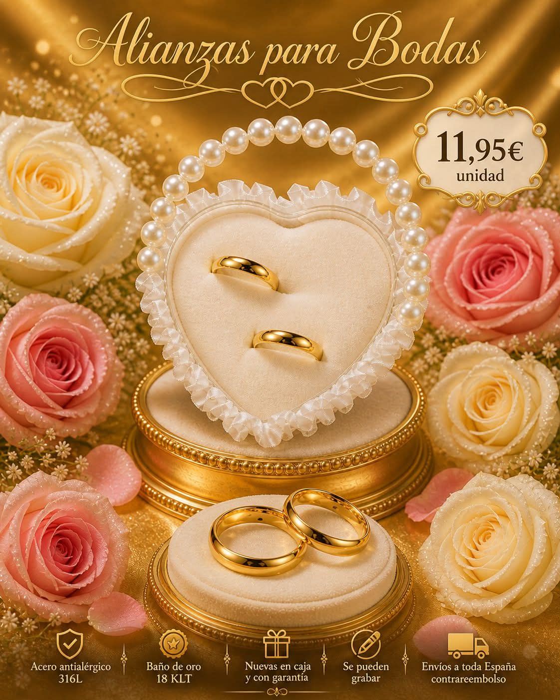 Alianzas de boda Acero - Imagen 1