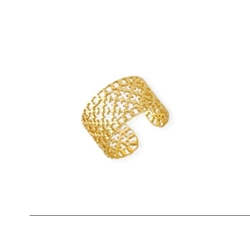 Anillo Dubai calado acero - Imagen 1