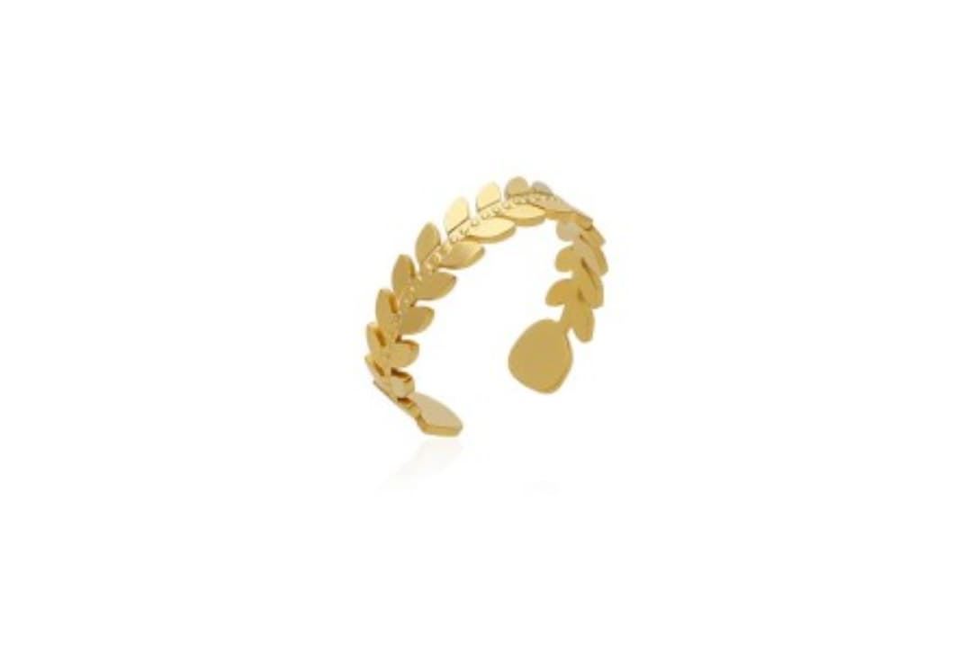 Anillo espiga acero - Imagen 1
