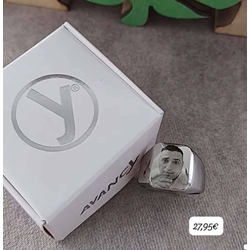 Anillo sello con foto real para regalo - Imagen 1