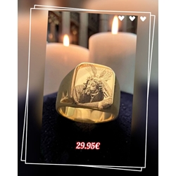 Anillo sello cristo nazareno - Imagen 1