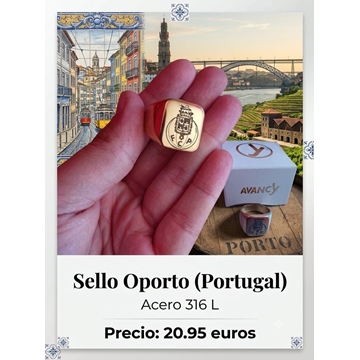 Anillo sello FC Oporto Portugal - Imagen 1