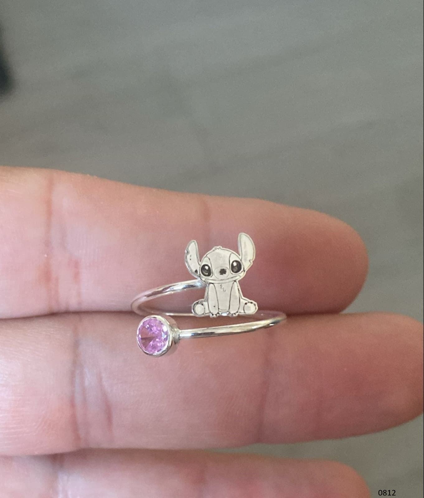 Anillo Stich con perla - Imagen 1