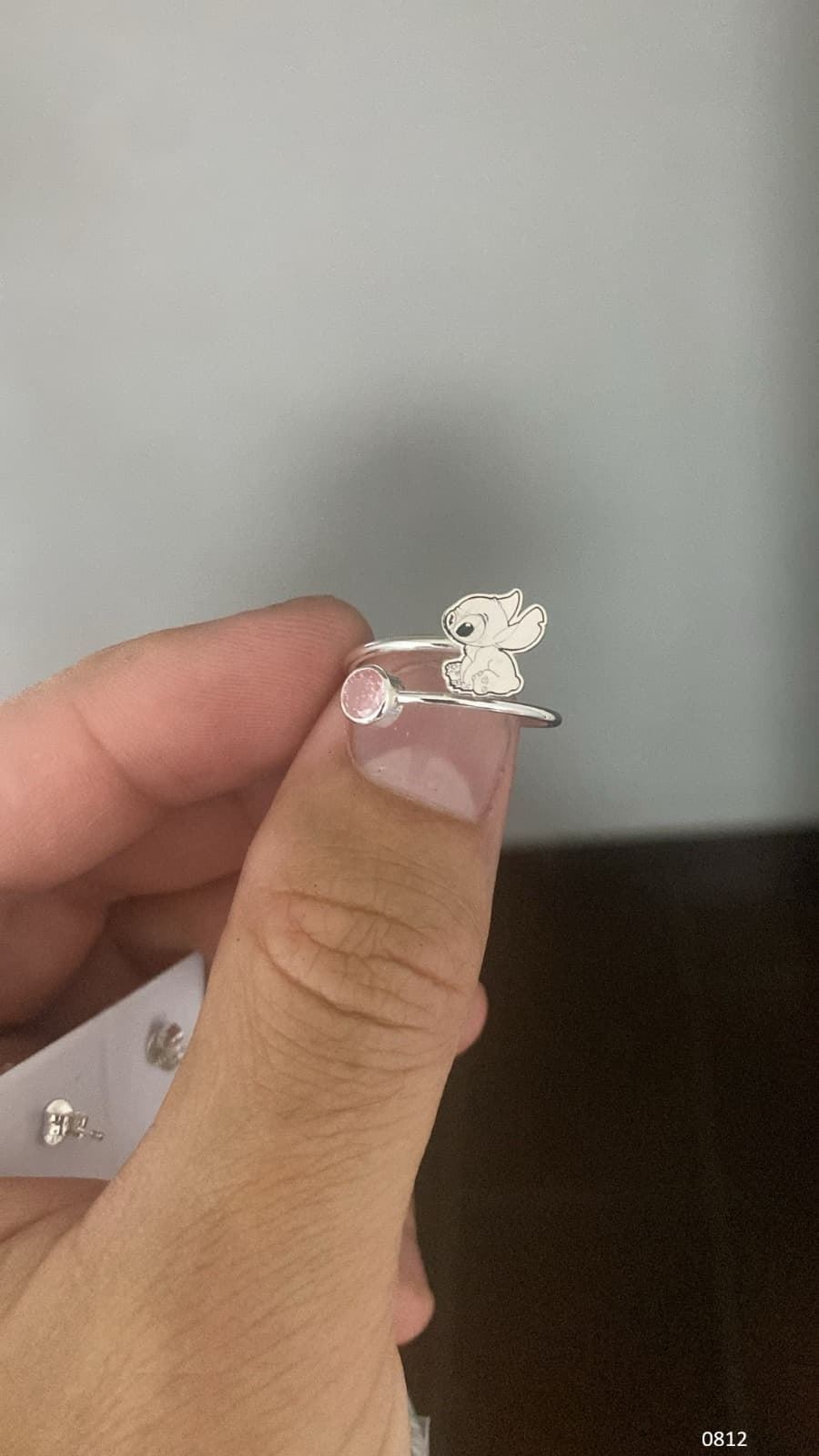 Anillo Stich con perla - Imagen 2