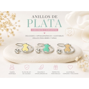 Anillo Tous con perlas plata - Imagen 1