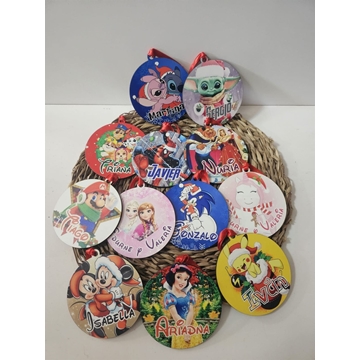 Bola de navidad personalizada Disney - Imagen 1