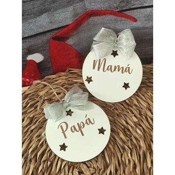 Bola de navidad personalizada - Imagen 1