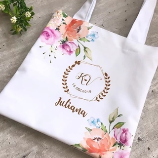 Bolsa de tela de novia para boda - Imagen 1
