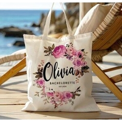 Bolsa de tela de novia para boda - Imagen 2