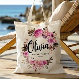 Bolsa de tela de novia para boda - Imagen 2