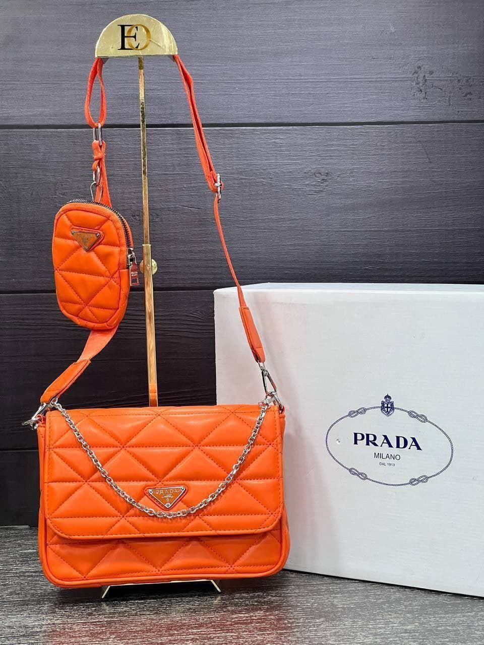Bolso acolchado Prada System patchwork - Imagen 4
