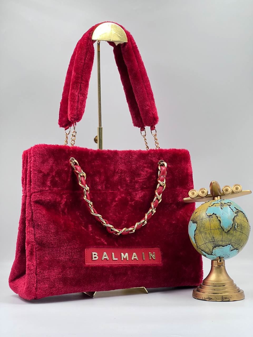 Bolso Balmain terciopelo - Imagen 4