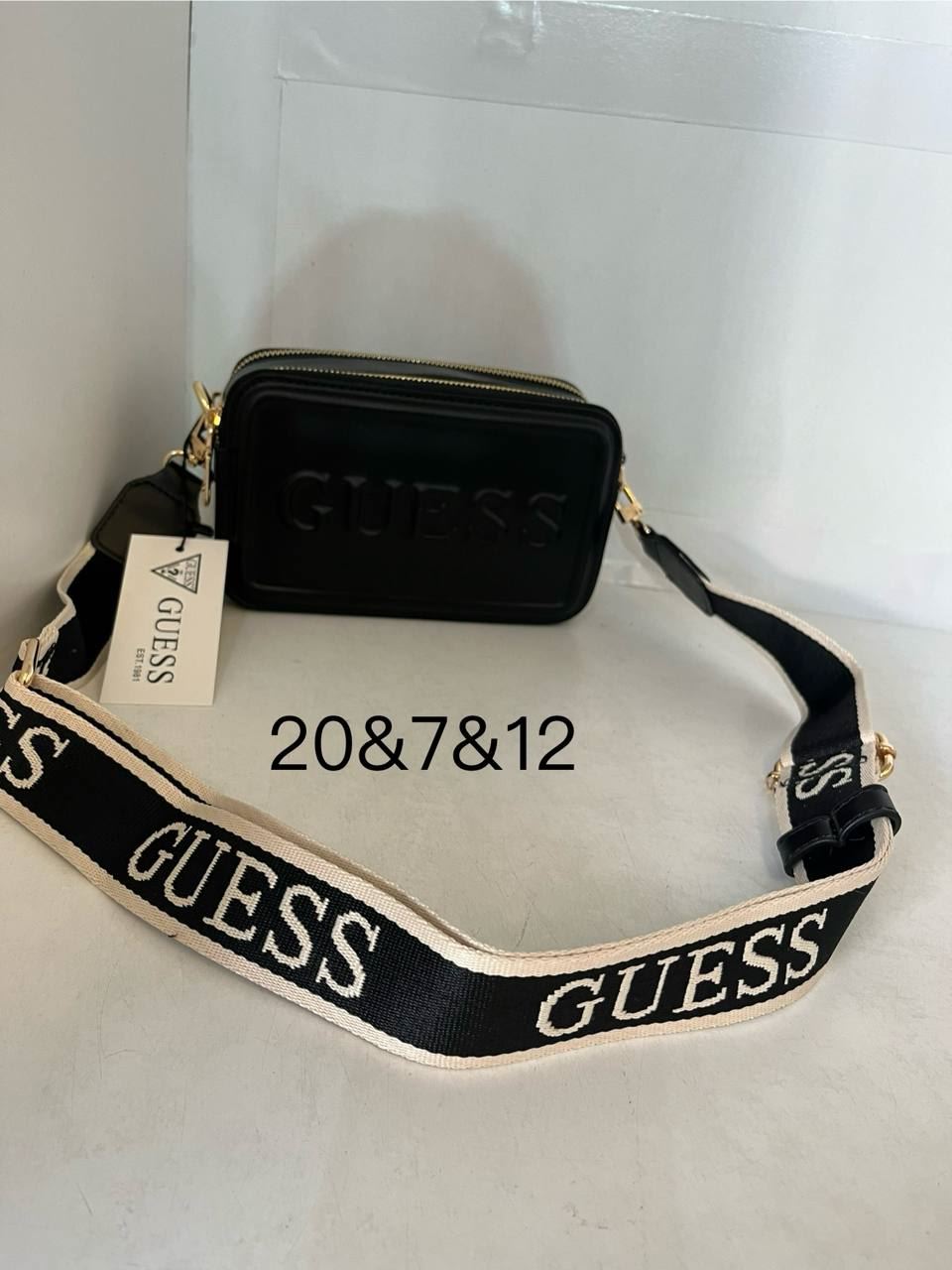 Bolso bandolera Guess relieve - Imagen 3