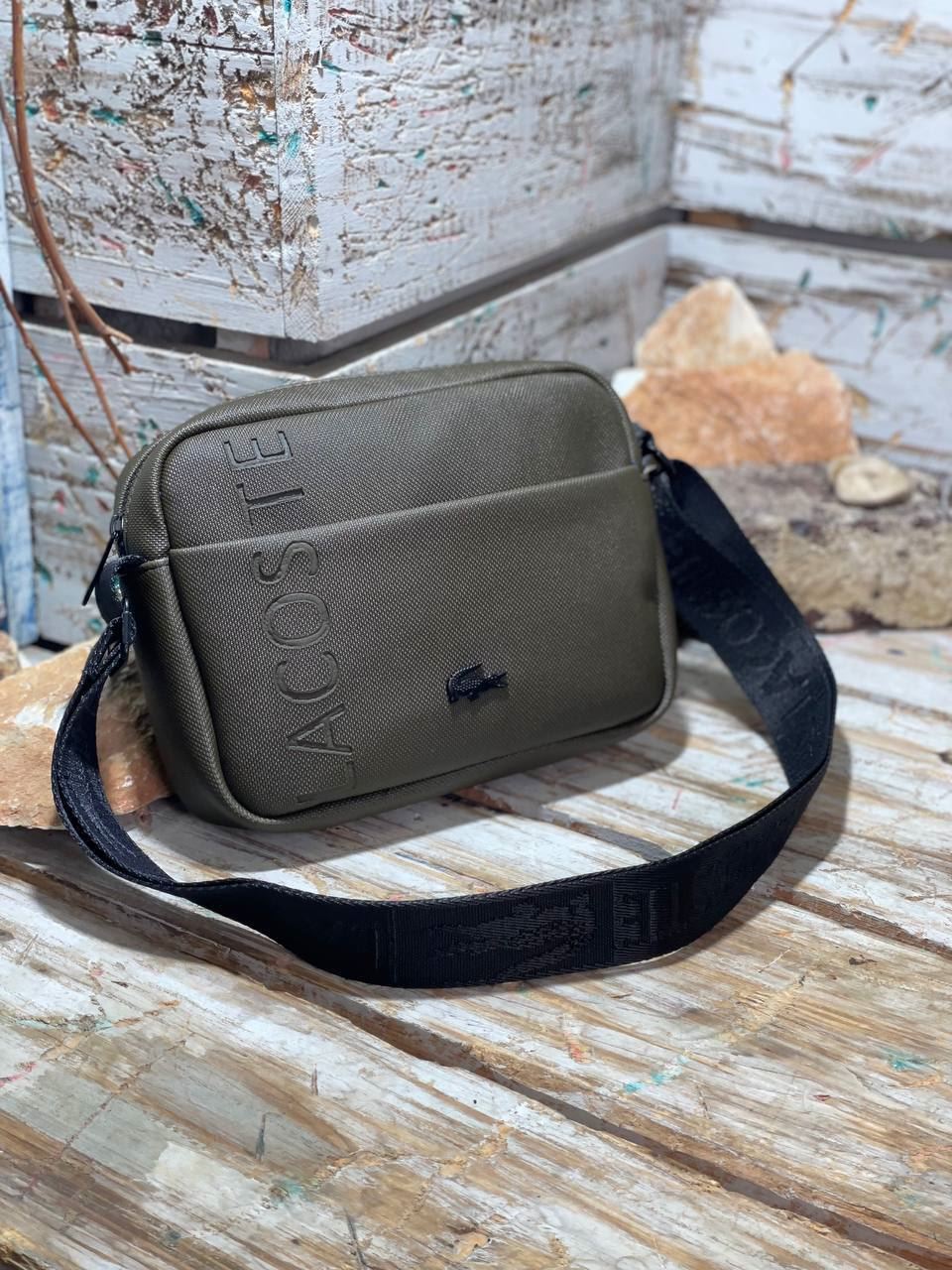 Bolso bandolera Lacoste - Imagen 6