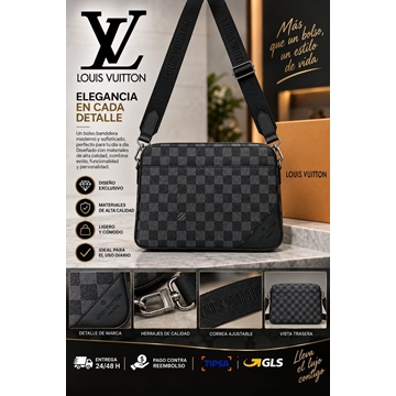 Bolso bandolera Louis Vuitton caballero - Imagen 2