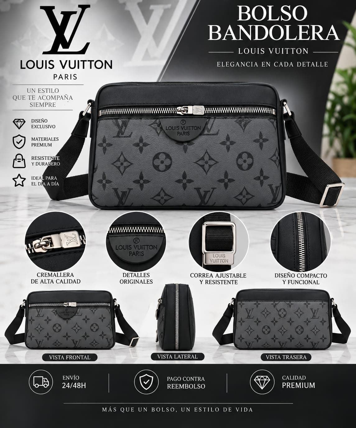 Bolso bandolera Louis Vuitton - Imagen 2