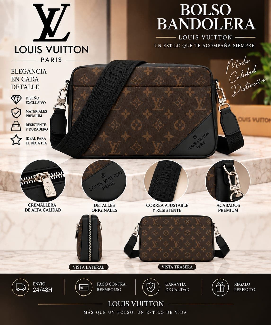 Bolso bandolera Louis Vuitton - Imagen 3
