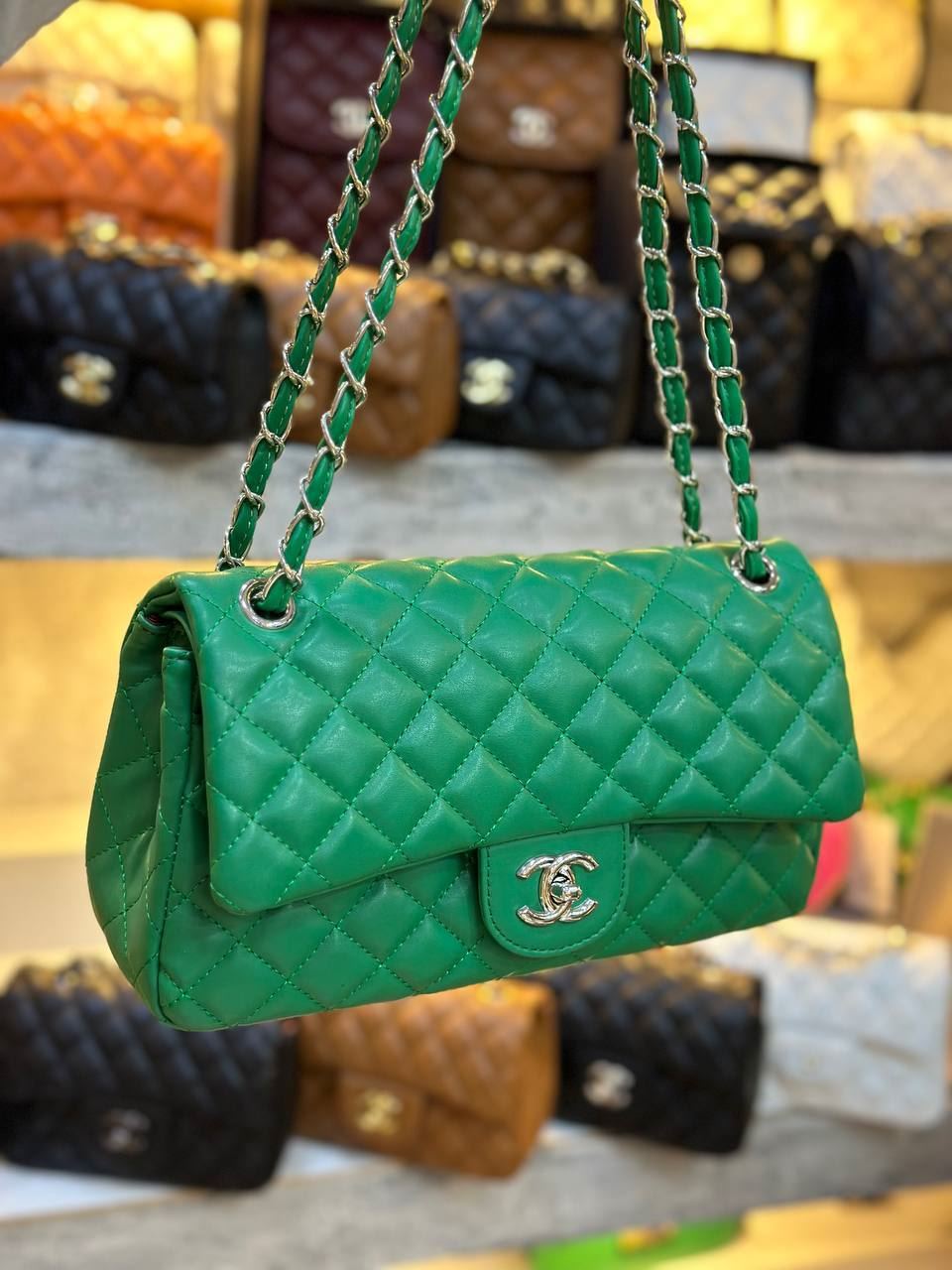 Bolso Chanel cuero pre-owned - Imagen 7