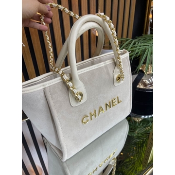 Bolso Chanel terciopelo - Imagen 1