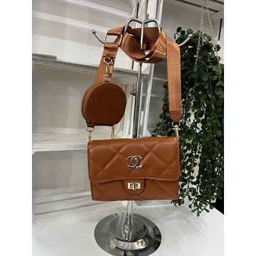 Bolso Channel dos piezas - Imagen 2