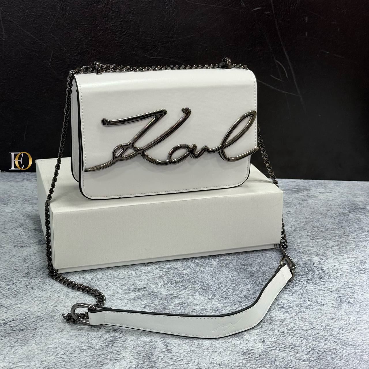 Bolso charol Karl Lagerfeld - Imagen 1