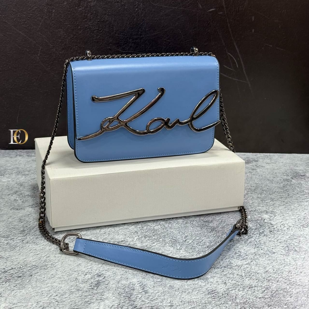 Bolso charol Karl Lagerfeld - Imagen 2