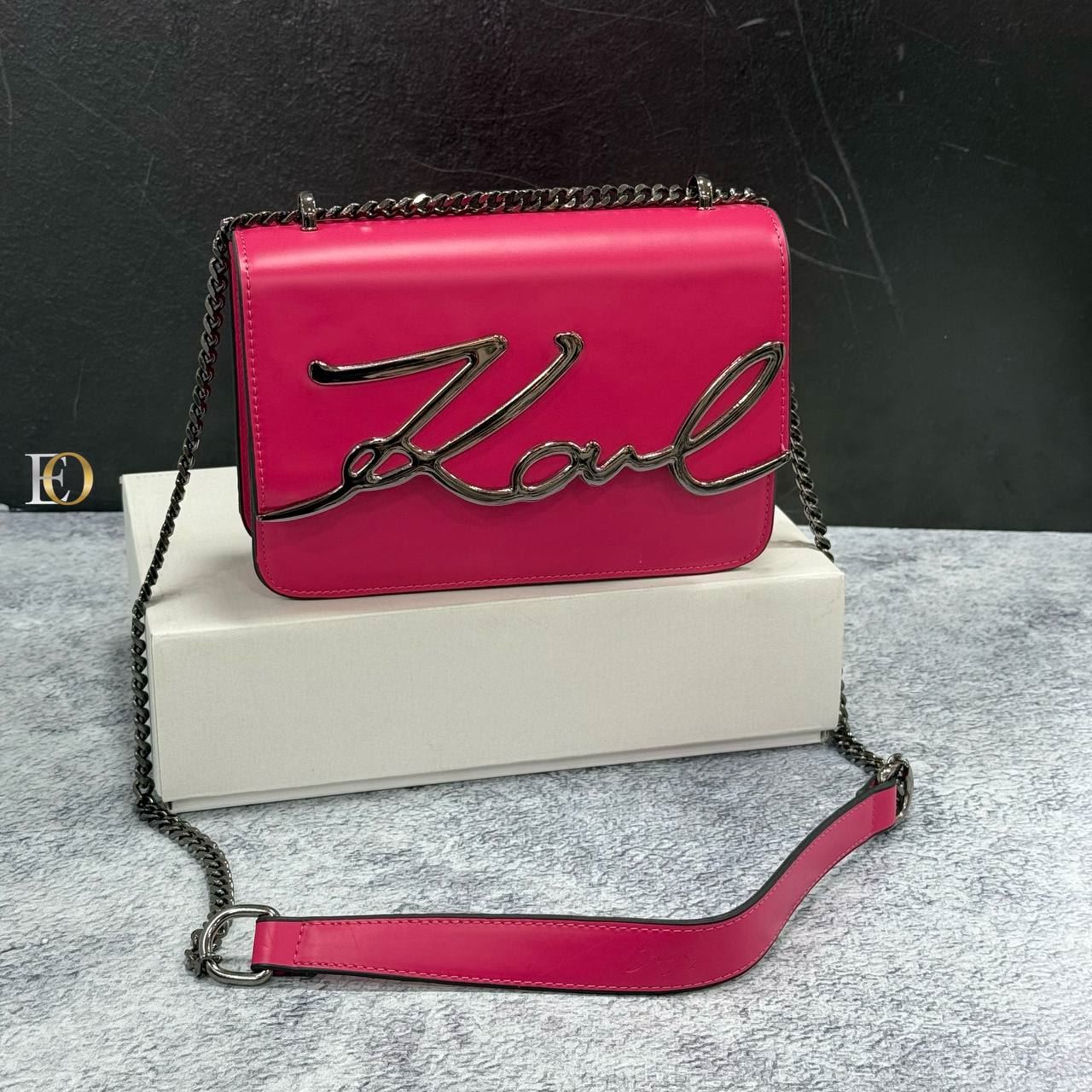 Bolso charol Karl Lagerfeld - Imagen 4