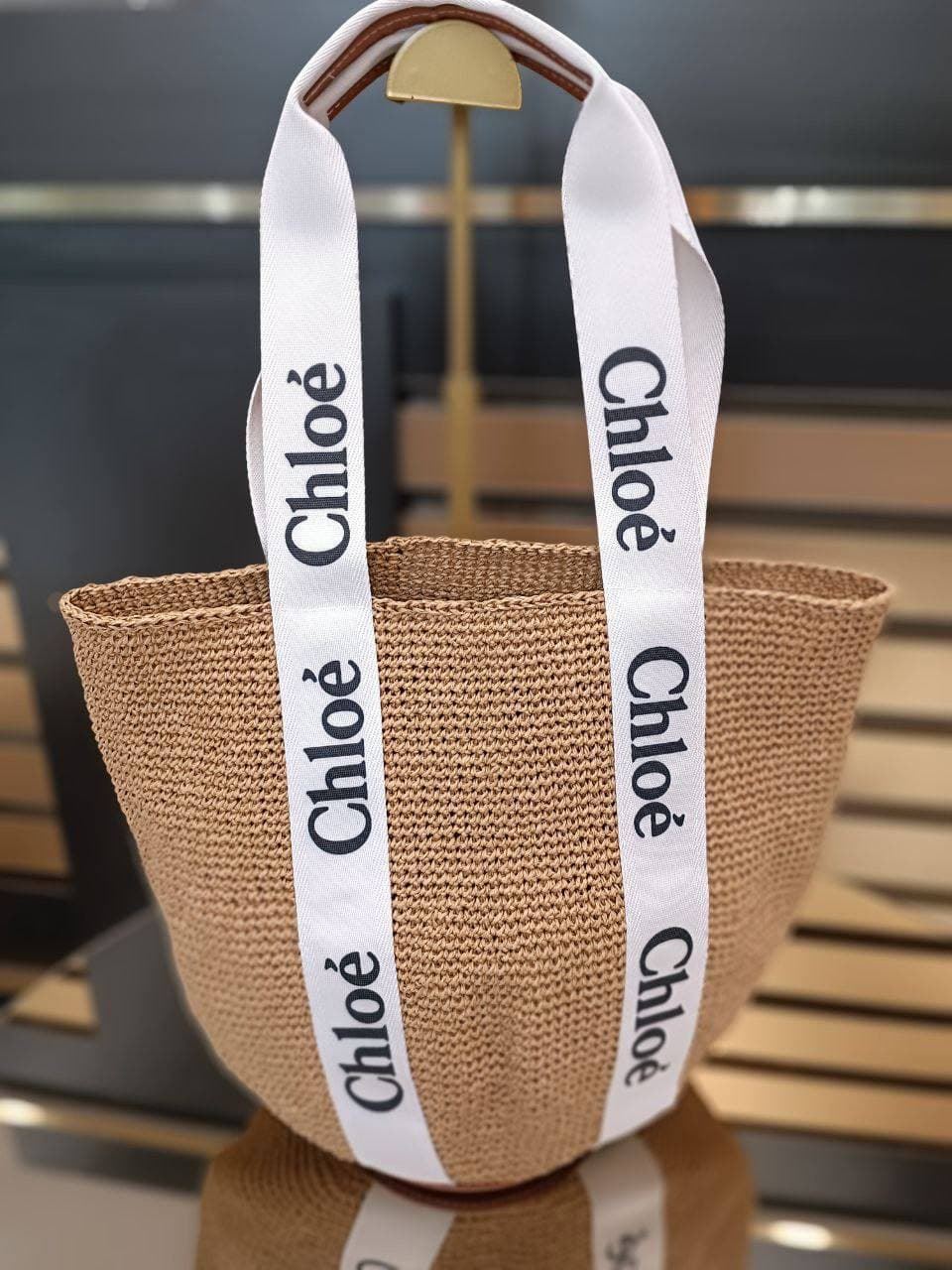 Bolso Chloé de rafia - Imagen 3
