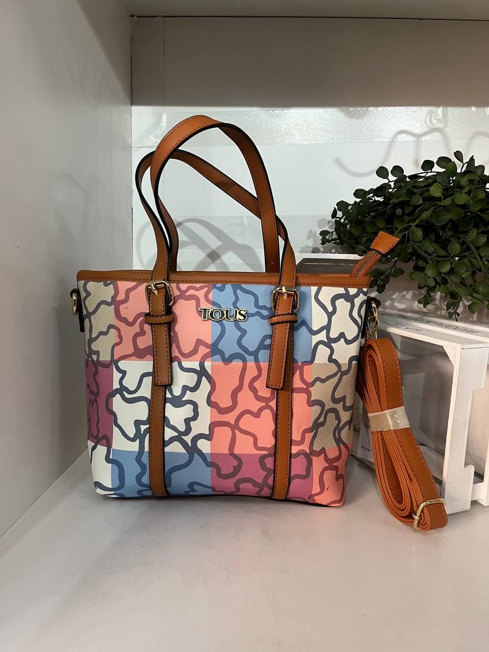 Bolso cuadrado de Tous multicolor - Imagen 1