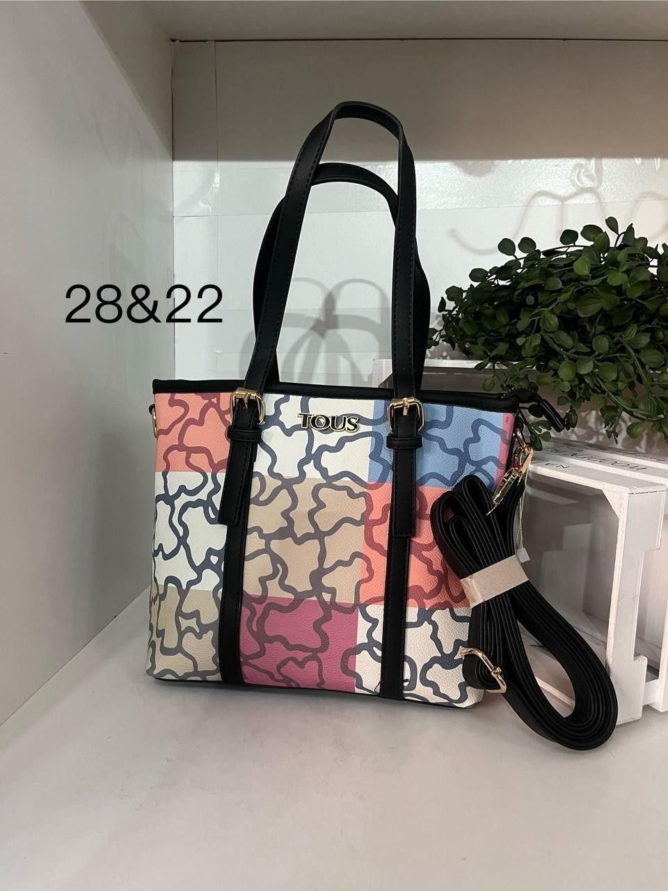 Bolso cuadrado de Tous multicolor - Imagen 2