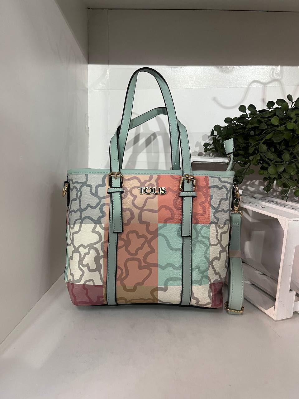 Bolso cuadrado de Tous multicolor - Imagen 3