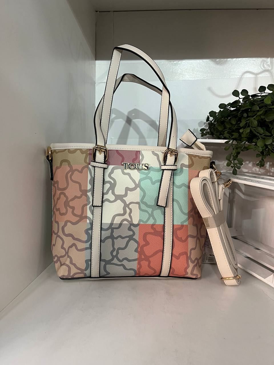 Bolso cuadrado de Tous multicolor - Imagen 4