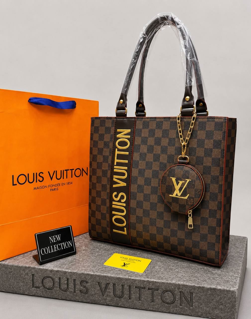 Bolso cuadrado louis Vuitton cuadros - Imagen 2