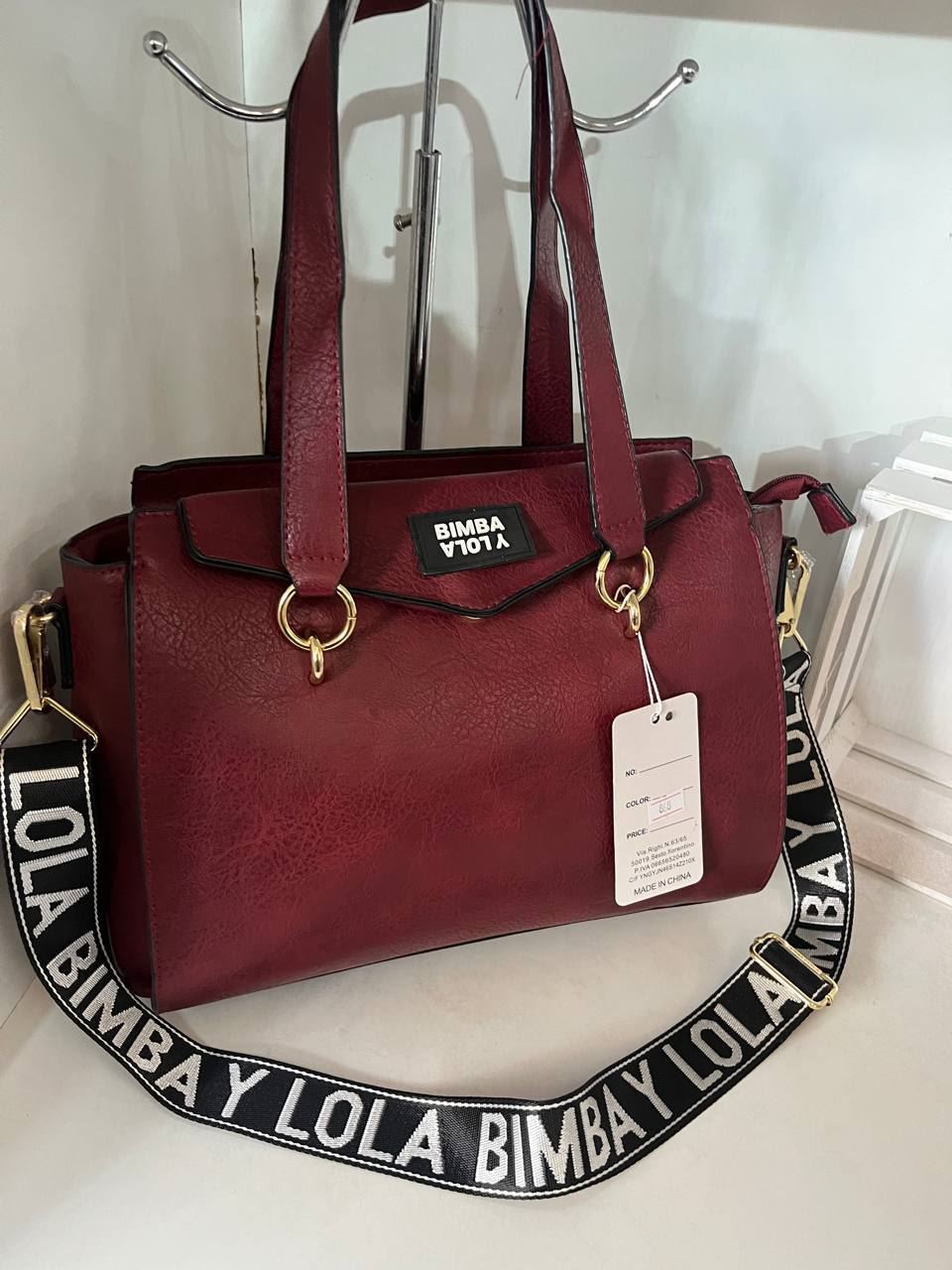 Bolso de bimba y lola con correa bordada - Imagen 4