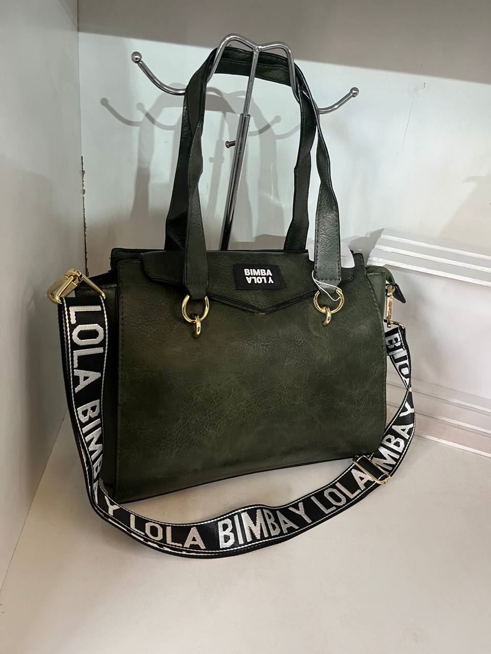 Bolso de bimba y lola con correa bordada - Imagen 6