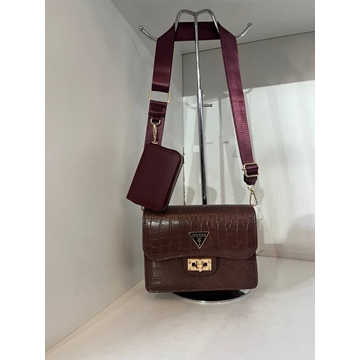 Bolso de dos piezas piel de cocodrilo - Imagen 1