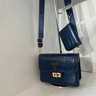 Bolso de dos piezas piel de cocodrilo - Imagen 2