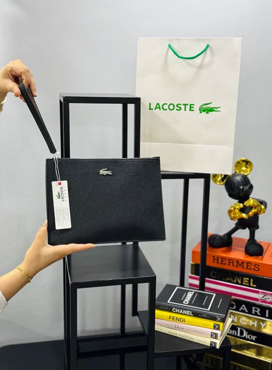 Bolso de mano Anna  de piqué Lacoste - Imagen 5