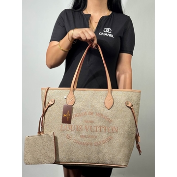 Bolso de rafia Louis Vuitton - Imagen 1