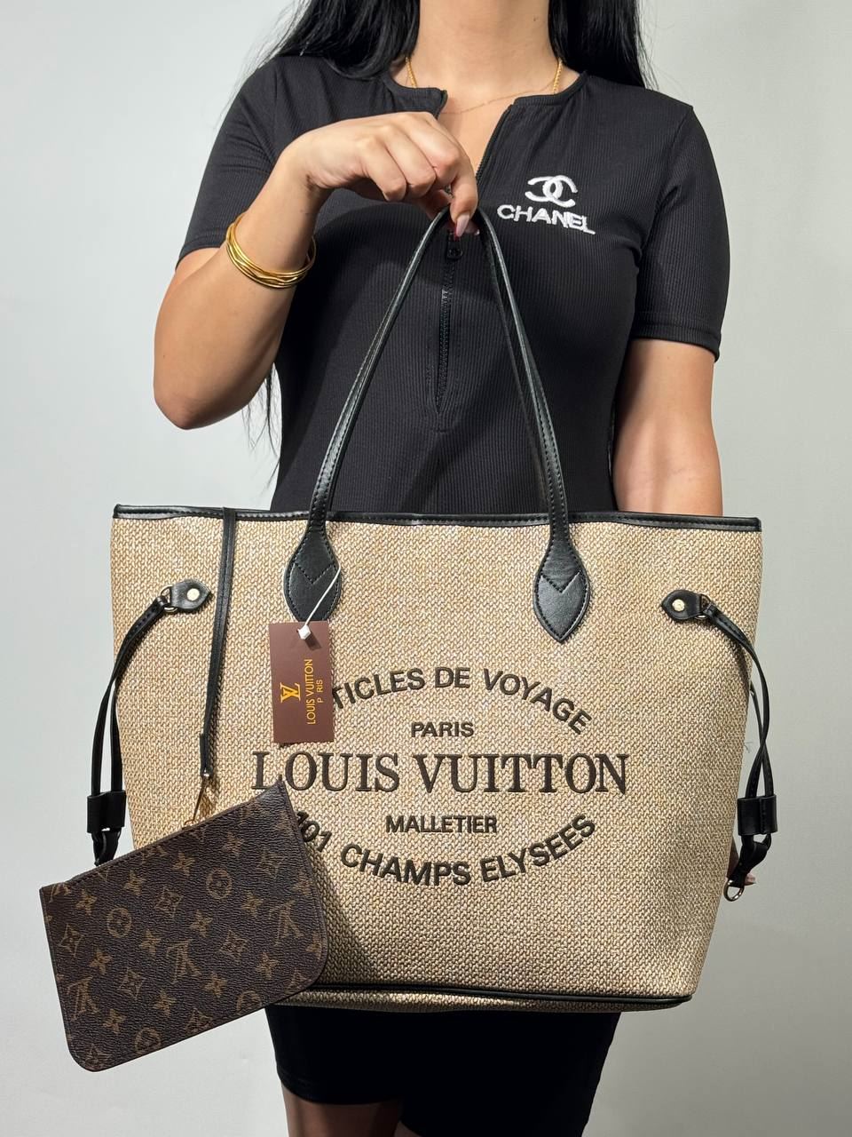 Bolso de rafia Louis Vuitton - Imagen 4