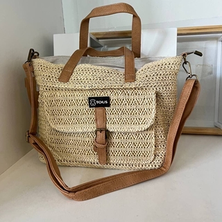 Bolso de rafia Tous - Imagen 1