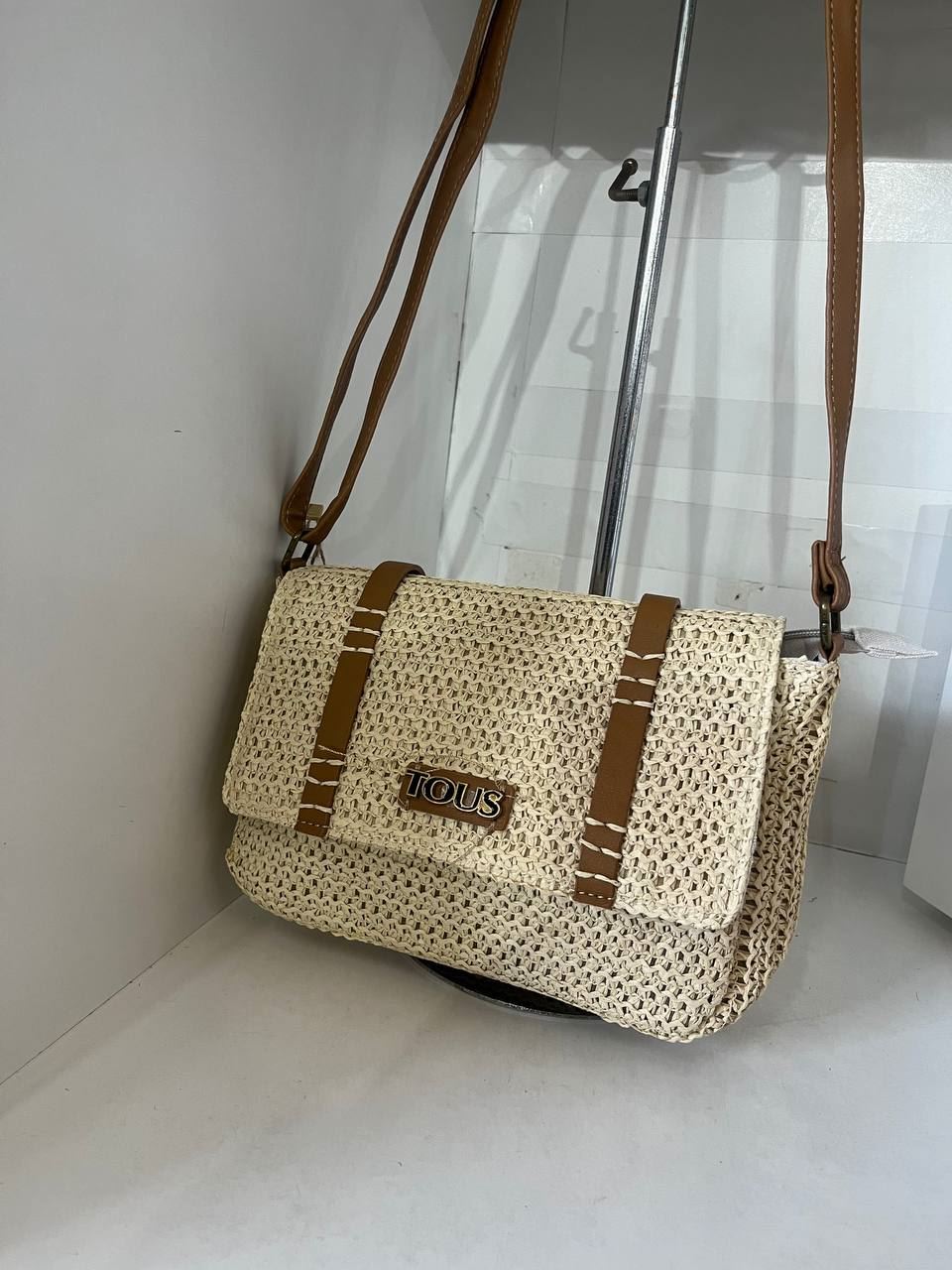 Bolso de rafia Tous - Imagen 1