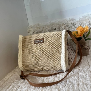 Bolso de rafia Tous - Imagen 1