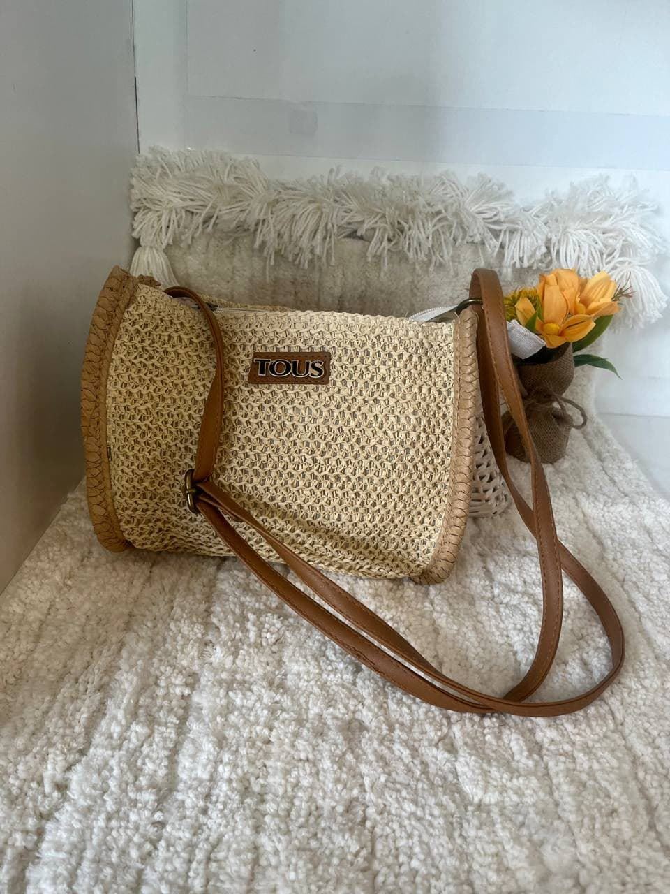 Bolso de rafia Tous - Imagen 2