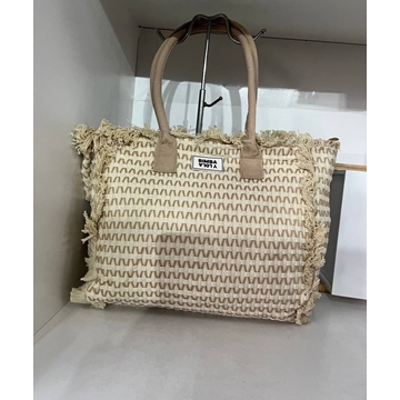 Bolso de rafia trenzado - Imagen 1