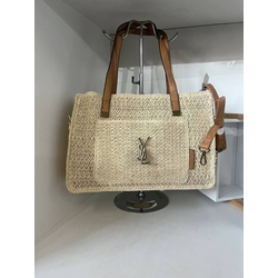 Bolso de rafia YSL - Imagen 2