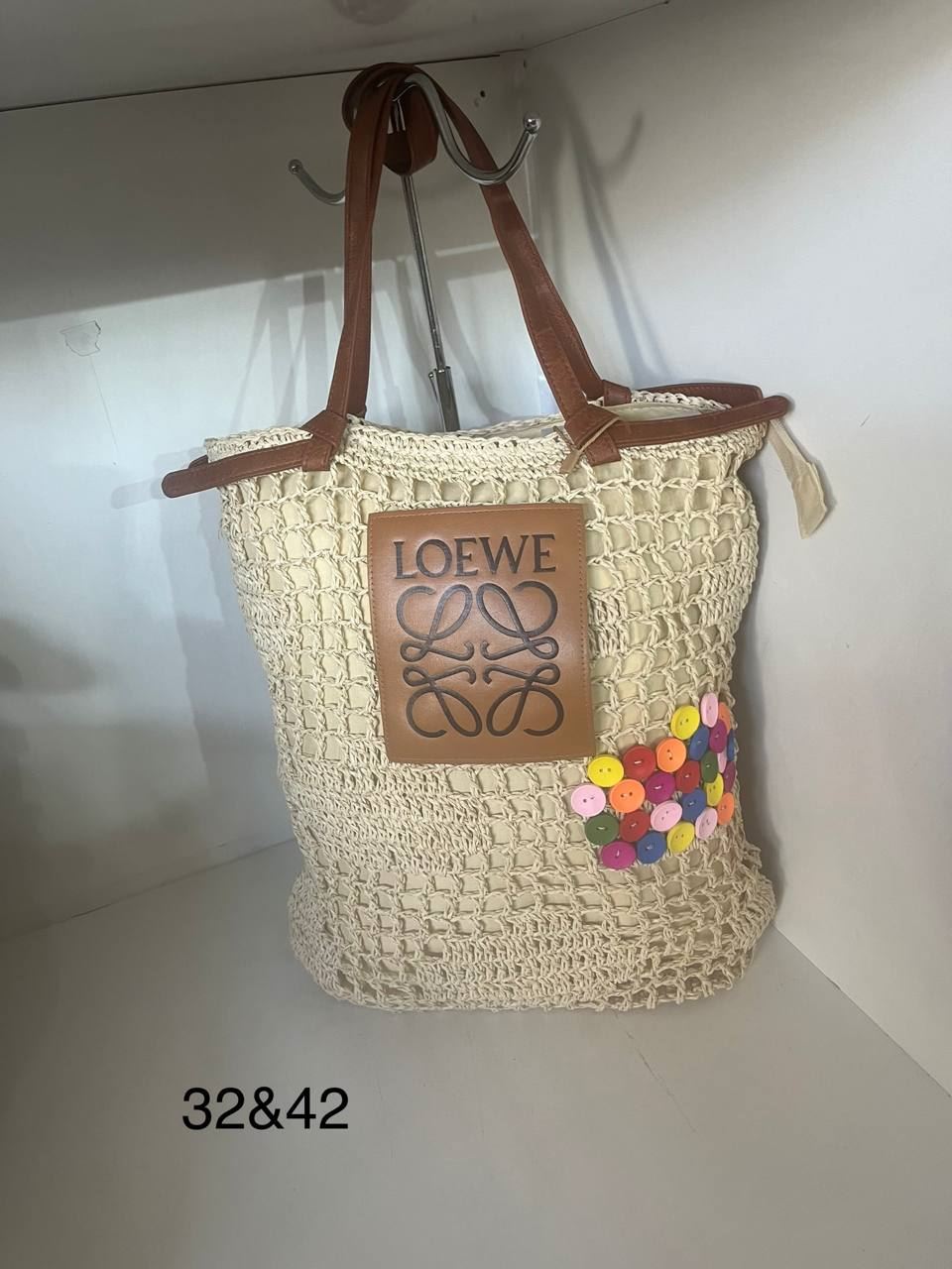 Bolso de rejilla Loewe - Imagen 1