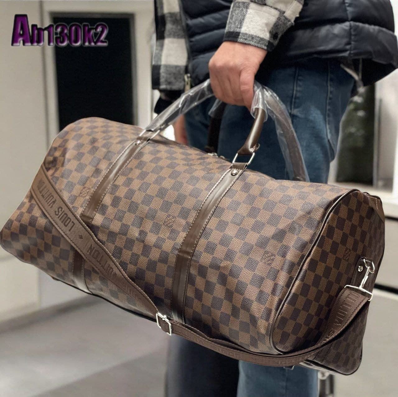 Bolso de viaje Louis Vuitton de cuadros - Imagen 1