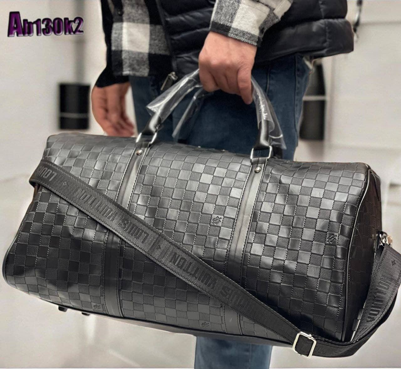 Bolso de viaje Louis Vuitton de cuadros - Imagen 2